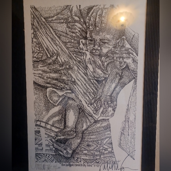 Framed Art "The Heartbeats Beneath My Hand" - Picture 2 of 10